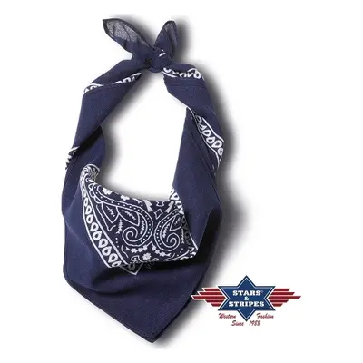 Stars & Stripes Šátek Bandana Stars & Stripes, dark blue