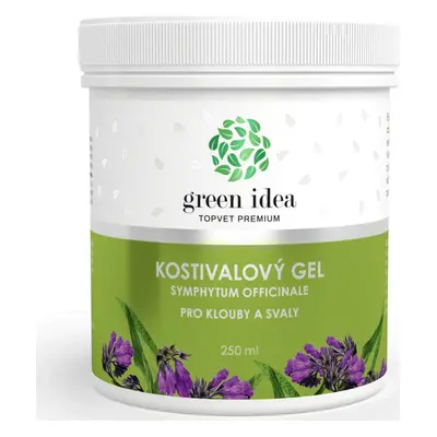 Green idea Gel kostivalový GREEN IDEA, masážní, 250 ml