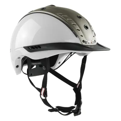 CASCO Helma Mistrall-2 Edition CASCO, white/olive structure Obvod hlavy: 55-57 cm