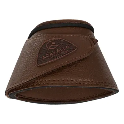 ACAVALLO Zvony Eco-leather Acavallo, pár, tmavě hnědé