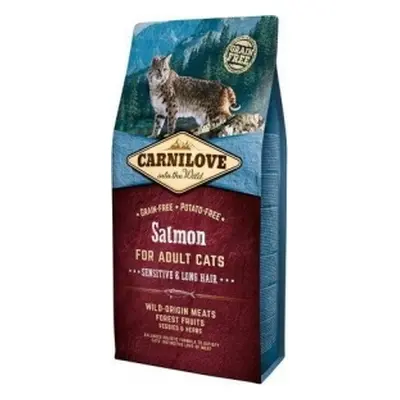 Carnilove Cat Salmon for Adult Sensitiv & LH 6 kg