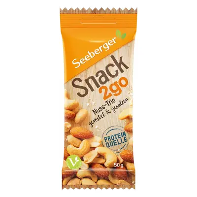 Seeberger Ořechová směs SNACK2GO Seeberger, pikantní, 50 g