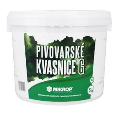 Mikrop Pivovarské kvasnice Mikrop, granulované, 5 kg