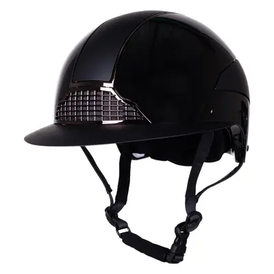 QHP Helma Miami polo visor QHP, černá Obvod hlavy: 59-61 cm