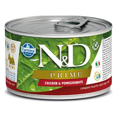 N&D (Farmina Pet Foods) N&D GF DOG PRIME Adult Chicken & Pomegranate Mini 140 g