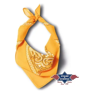 Stars & Stripes Šátek Bandana Stars & Stripes, yellow