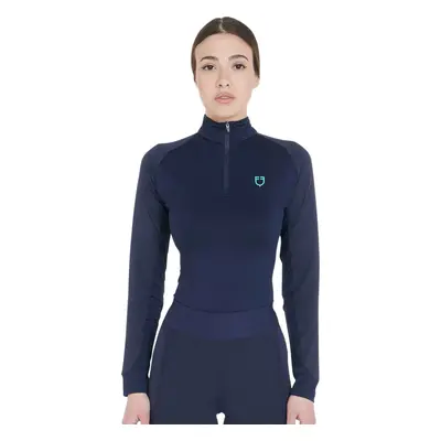 EQUESTRO Triko multifunkční Base Layer EQUESTRO, dámské, navy/emerald