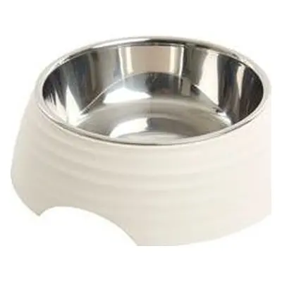 Kruuse Jorgen A/S Miska pro psy BUSTER Frosted Ripple Bowl, 700ml, bílá