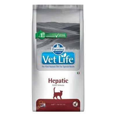 Vet Life Natural (Farmina Pet Foods) Granule pro kočky VET LIFE NATURAL, hepatic, 400 g