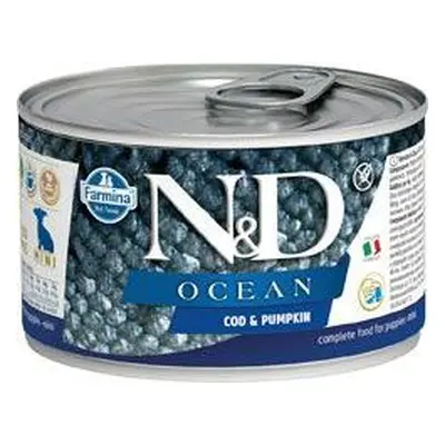 N&D (Farmina Pet Foods) N&D DOG OCEAN Puppy Codfish & Pumpkin Mini 140 g