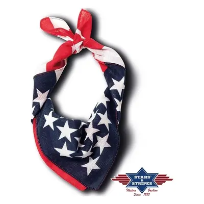 Stars & Stripes Šátek Bandana-12 Stars & Stripes, USA