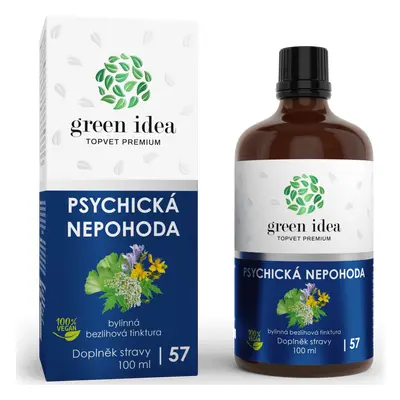 Green idea Tinktura bezlihová - Psychická nepohoda GREEN IDEA, 100 ml