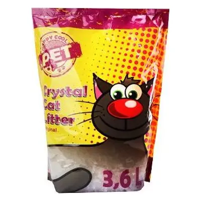 Profit Podestýlka pro kočky Happy Cool Pet Silica Original 3,6 l