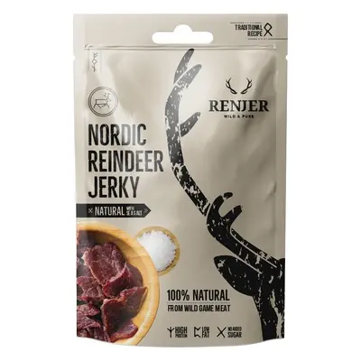 RENJER Jerky Traditional Nordic Sea Salt RENJER, sobí, 25 g