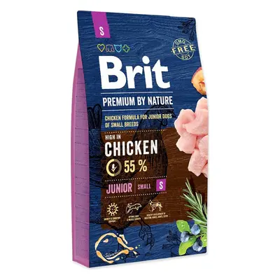 Brit Premium Dog by Nature Junior S 8 kg