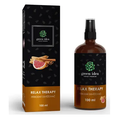 Green idea Osvěžovač vzduchu Relax therapy, GREEN IDEA, přírodní, 100 ml