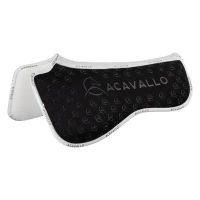 ACAVALLO Dečka tlumící Spine Free Memory Foam & Bamboo Acavallo, drezurní, černá/bílá