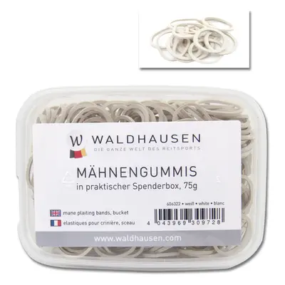 WALDHAUSEN Gumičky na hřívu Spenderbox Waldhausen, 75 g, bílé