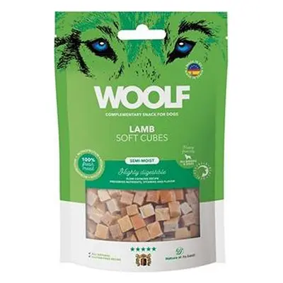 Woolf Pamlsky pro psy WOOLF, Soft Cubes Lamb, 100 g