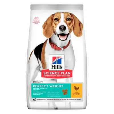 Granule pro psy Hill's Can.Dry SP Perf.Weight Adult Medium, Chicken, 12 kg