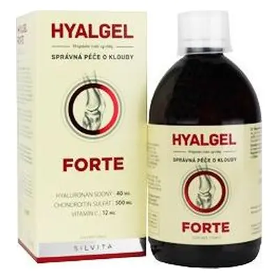 Hyalgel Forte na klouby pomeranč, 500 ml