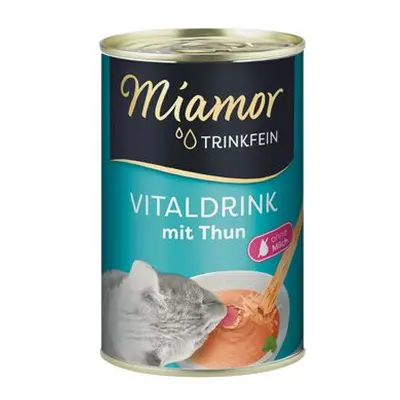 Miamor Konzerva pro kočky Vital drink Miamor, tuňák, 135 ml