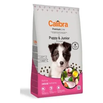 CALIBRA Granule pro psy Premium Line Puppy&Junior Calibra, 12 kg