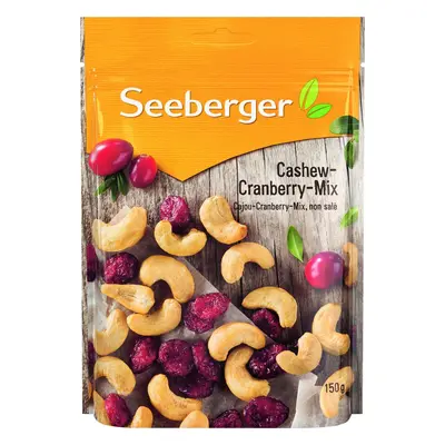 Seeberger Kešu-brusinkový mix Seeberger, 150 g