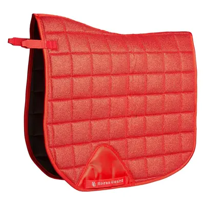 Horseguard Dečka podsedlová Mesh Glitter HorseGuard, drezurní, red