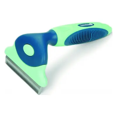 Beeztees Hrablo pro psy Beeztees, trimovací, 15 cm, blue/green