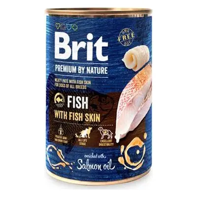 Brit Premium Dog by Nature konz Fish & Fish Skin 400 g