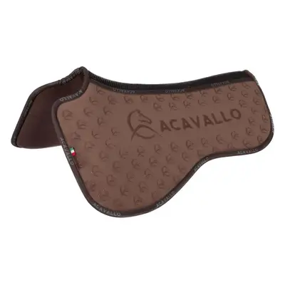 ACAVALLO Dečka tlumící Spine Free Memory Foam & Silicon Grip Acavallo, drezurní, hnědá