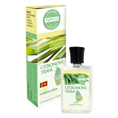 Green idea Silice 100% - Citronová tráva GREEN IDEA, 10 ml