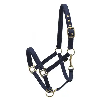 Horseguard Ohlávka se zlatým kováním Nylon HorseGuard, blue