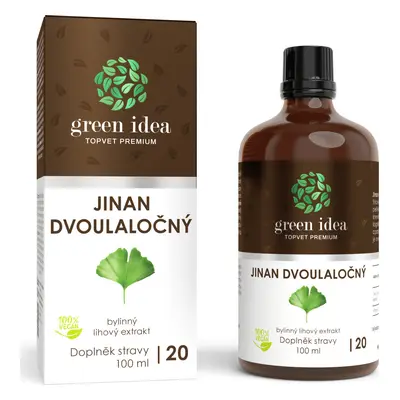 Green idea Bylinný lihový extrakt - Jinan GREEN IDEA, 100 ml