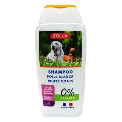 Zolux Šampon na bílou srst pro psy Zolux, 250 ml