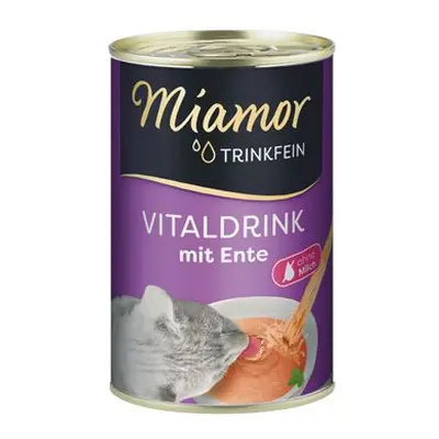 Miamor Konzerva pro kočky Vital drink Miamor, kachna, 135 ml