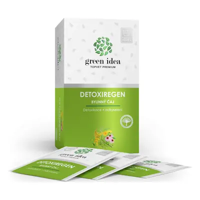 herbex Čaj bylinný Detoxiregen GREEN IDEA Herbex, 20 sáčků