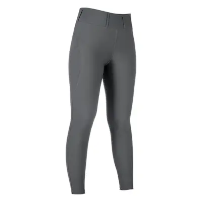 HKM Jezdecké legíny Jil High Waist, s gripem, dámské, grey