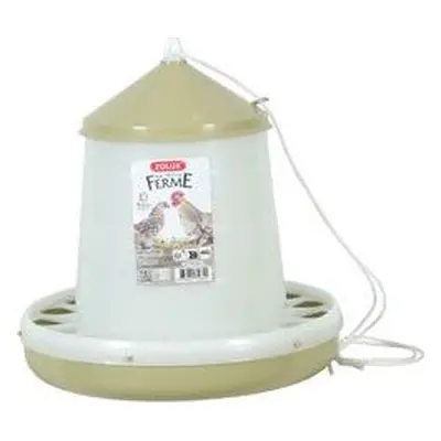 Zolux Krmítko pro drůbež Silo Zolux, na 4 kg krmiva, bílé