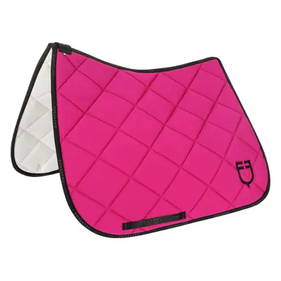 EQUESTRO Dečka podsedlová GP Logo EQUESTRO, drezurní, fuchsia/black