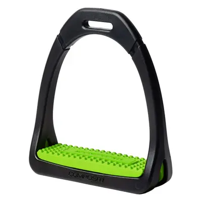 COMPOSITI Třmeny plastové Premium Compositi, 10/12 cm, pár, lime