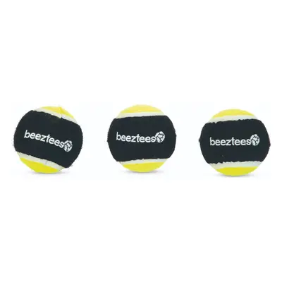 Beeztees Hračka pro psy míček Fetch Beeztees, 3 ks, yellow/black