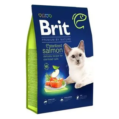 Brit Premium Granule pro sterilizované kočky BRIT, lososové, 300 g