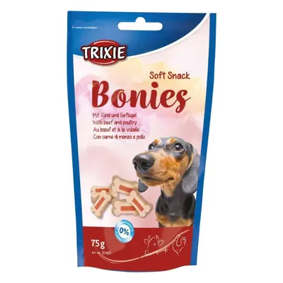 Esguisita Pamlsky pro psy Trixie BONIES, light kostičky, 75g