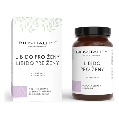 Biovitality Libido pro ženy Biovitality, 30 tbl