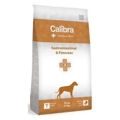 Granule pro psy Calibra VD Gastrointestinal&Pancreas Low Fat, dietní, 12 kg