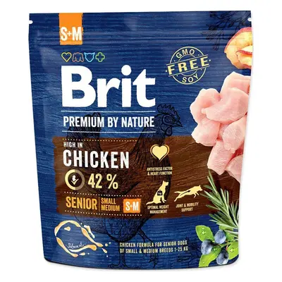 Brit Premium Dog by Nature Senior S+M 1 kg