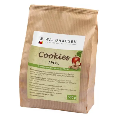 WALDHAUSEN Pamlsky pro koně Cookies Waldhausen, 500 g, jablečné