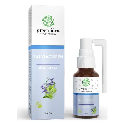 Green idea Sprej ústní Salviagreen GREEN IDEA, 25 ml